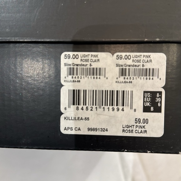 High-heels evening shoes - light pink / salmon. Worn only once. - Picture 2 of 6